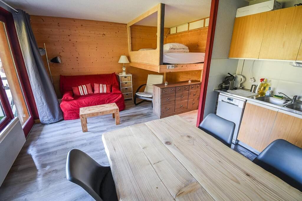 Le Relai S31 - Grand Et Lumineux Studio Avec Coin Montagne 4-6 Pers, Tout Equipe, Avec Wifi, A 30M Des Pistes Avec Un Grand Balcon, Draps Non Compris Saint-Jean-dʼAulps Eksteriør bilde